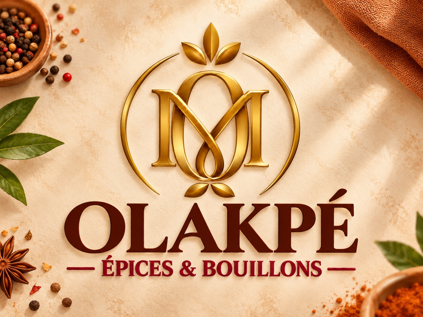 Logo OLAKPÉ Épices & Bouillons
